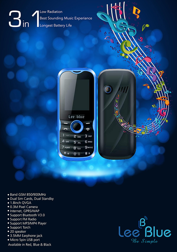 Lee Blue Mobiles